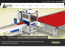 Tablet Screenshot of glazierscenter.com